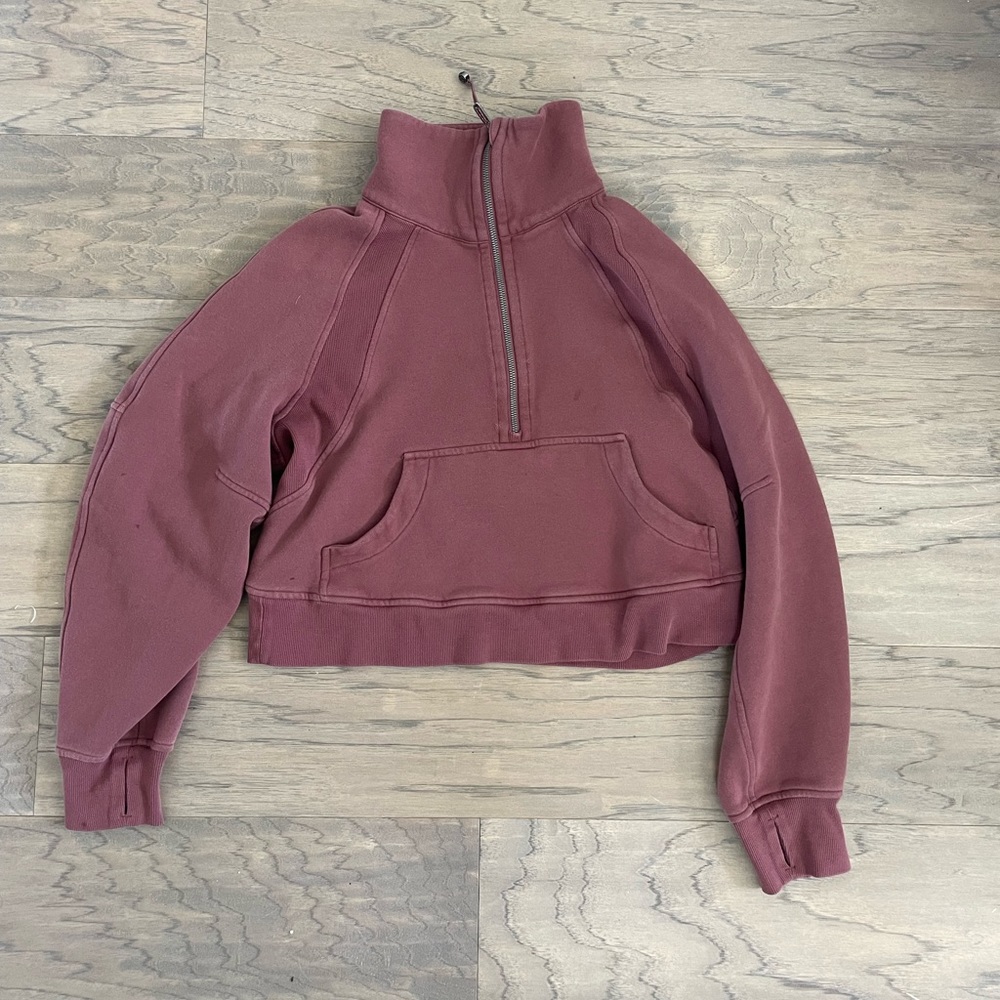 Lululemon Scuba Oversized Half-Zip Hoodie Size Extra Small / Small